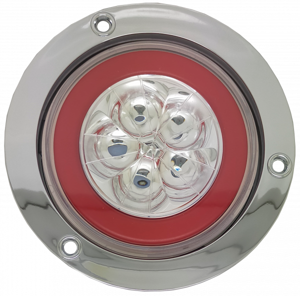 Plafon Redondo De Leds 4 Funciones 12-24v