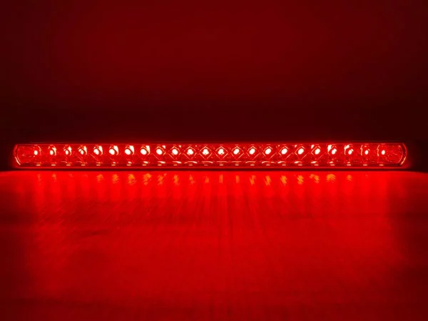 Barra De Leds Roja 23 Leds Orilla Cromada - Image 4