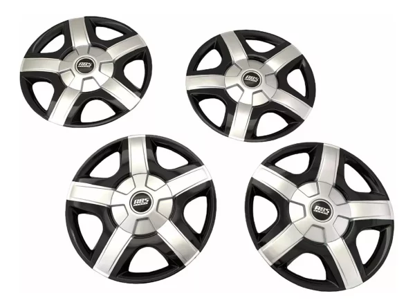TAPON DE RHIN 14 BICOLOR PLATA/NEGRO - Image 6