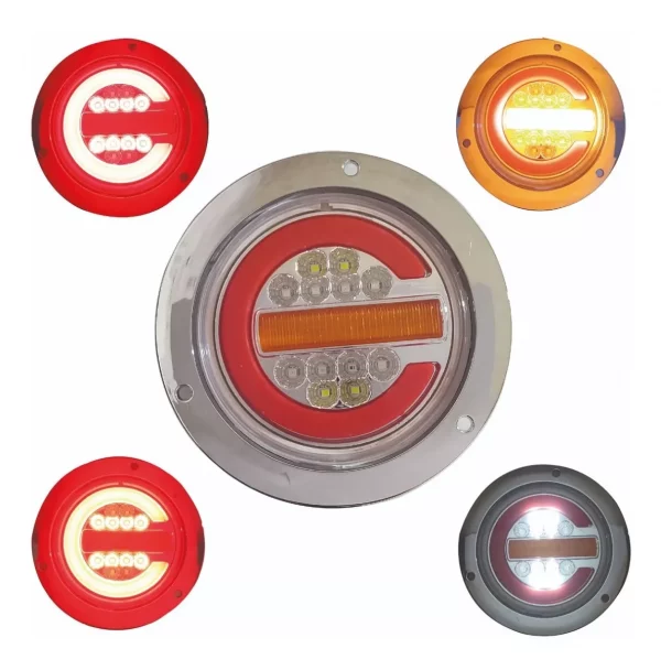 Plafon De Leds 3 Colores 4 Funciones