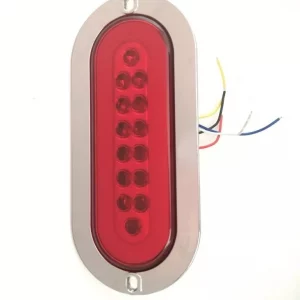 Plafón Oval De Plasma Y Led Rojo 4 Funciones 12-24v