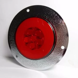 Plafon Redondo de 2.5'' Bisel Cromado