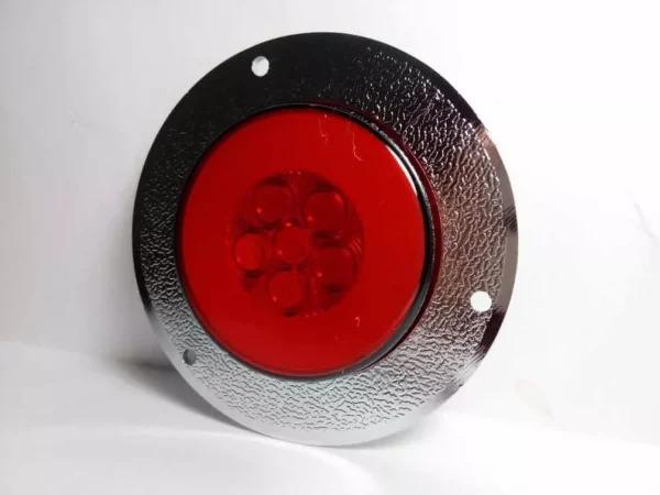 Plafon Redondo de 2.5'' Bisel Cromado