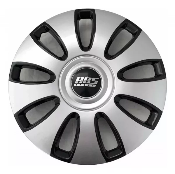 Tapon De Rhin 13 Bicolor Plata/Negro