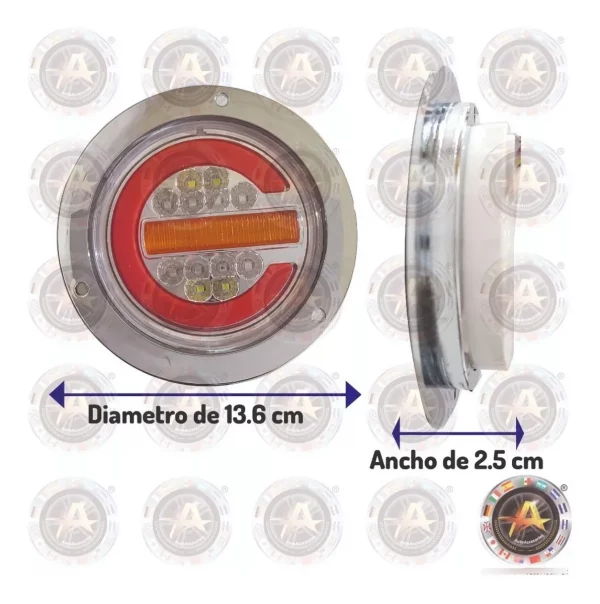 Plafon De Leds 3 Colores 4 Funciones - Image 3