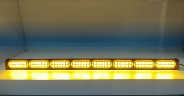 Barras De 8 Módulos 96 Leds Ámbar 14 Funciones 12/24v - Image 6