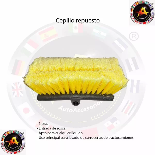 Repuesto De Cepillo Amarillo - Image 2