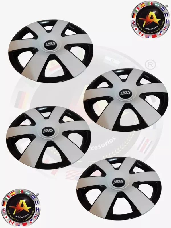 TAPON DE RHIN 15 BICOLOR PLATA/NEGRO - Image 4