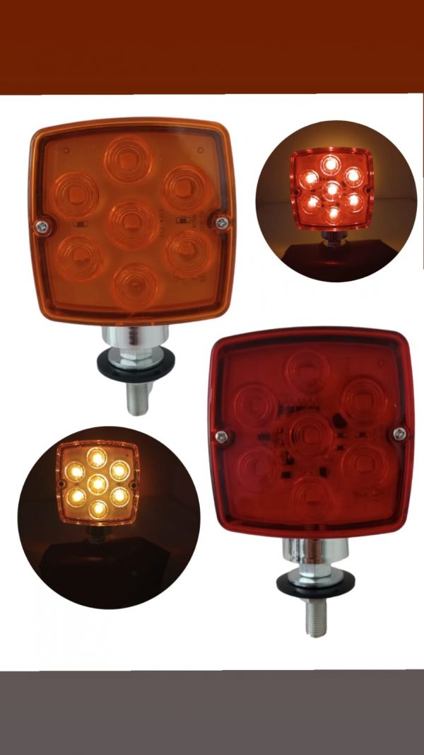 Plafon 7 Leds Doble Cara 12-24v Rojo/Ambar - Image 3
