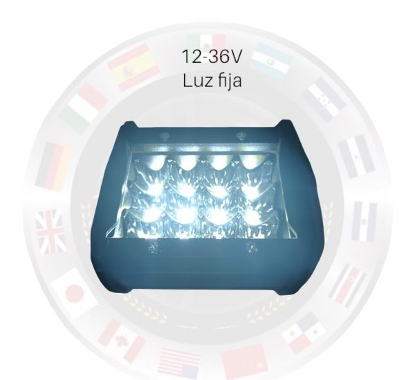 Faro Auxiliar De Led Luz Fija Blanco - Image 4