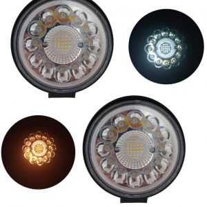 Faro Redondo De Led Alta Intensidad 12-24v
