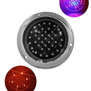 Plafón De Led Universal 12v 2 Funciones Cuartos Y Stop