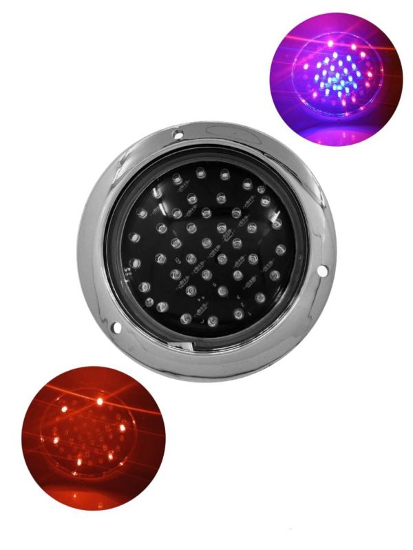 Plafón De Led Universal 12v 2 Funciones Cuartos Y Stop