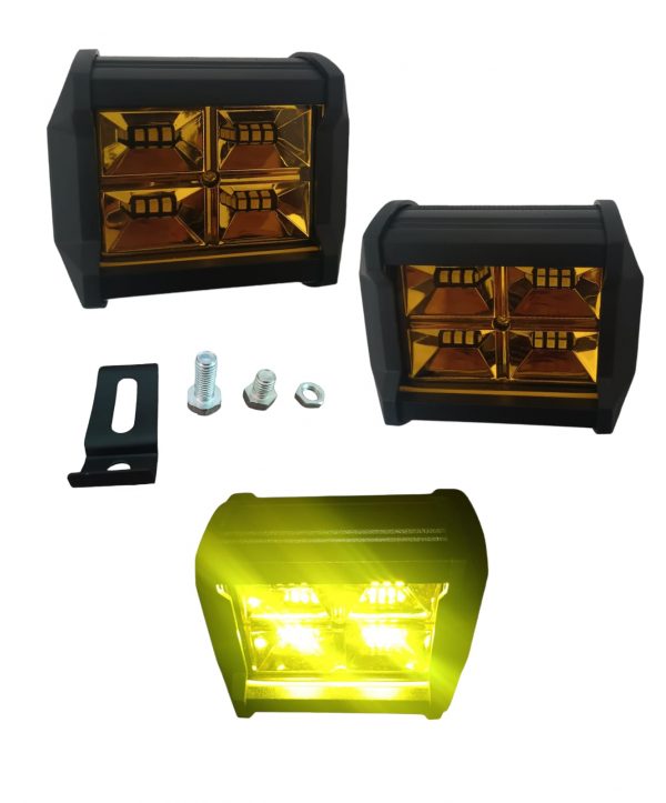 Faro De Led Alta Intensidad Estrobo Yellow