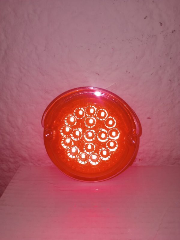 Plafón Redondo De 18 Leds 10-30v Color Rojo - Image 4
