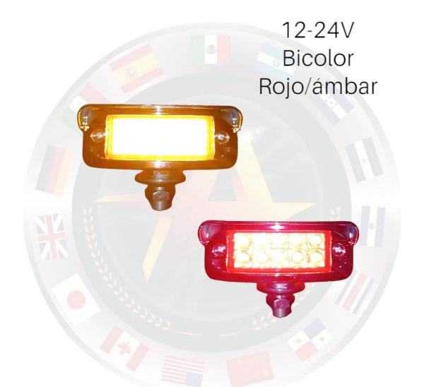 Plafón De Led Con Bisel Bicolor Estrobo - Image 3