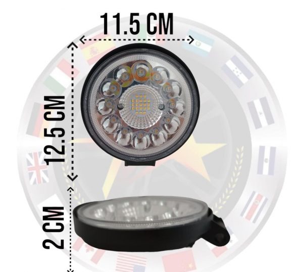 Faro Redondo De Led Alta Intensidad 12-24v - Image 4