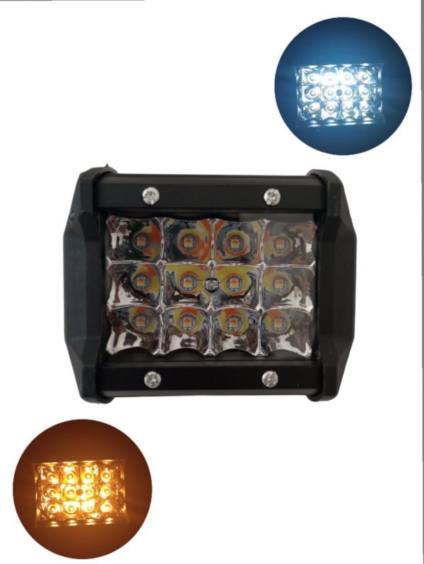 Faro Auxiliar De Led Alta Intensidad 12-36v Estrobo