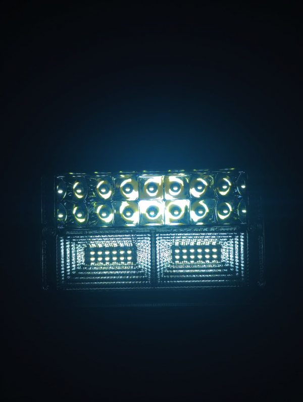 aro Rectangular De Led Alta Intensidad 12-24v Amb/Blanco - Image 6