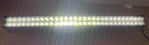Barra Curva De 60 Leds Blanco-ambar Fijo Y Estrobo De 80 Cm - Image 5