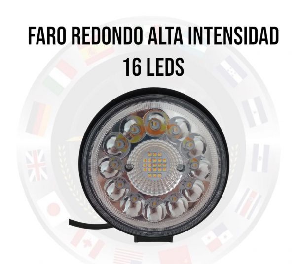 Faro Redondo De Led Alta Intensidad 12-24v - Image 2