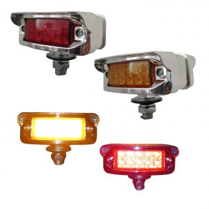Plafón De Led Con Bisel Bicolor Estrobo