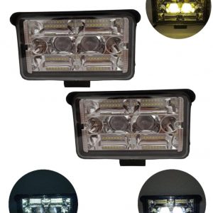 Faro Rectangular De Super Potentes Leds