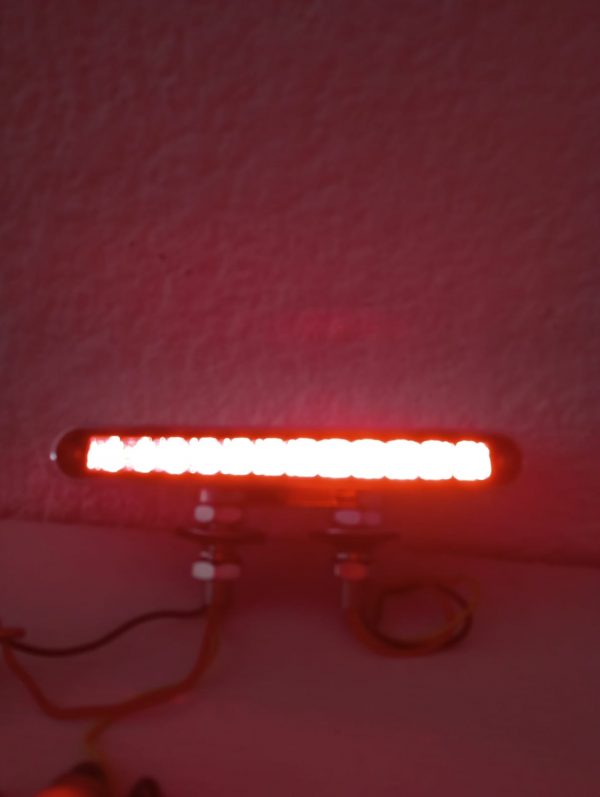 Plafón De Led Universal 10-30v 6.5" Bicolor Ámbar/Rojo - Image 6