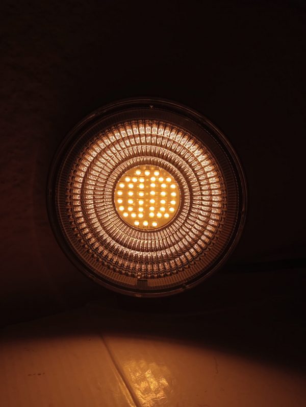 Faro Redondo De Led Alta Intensidad 12-24v Ambar/Blanco - Image 5