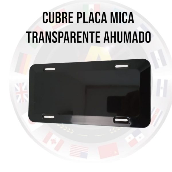 Cubre Placa Acrilico Ahumadas 5% Universales - Image 3