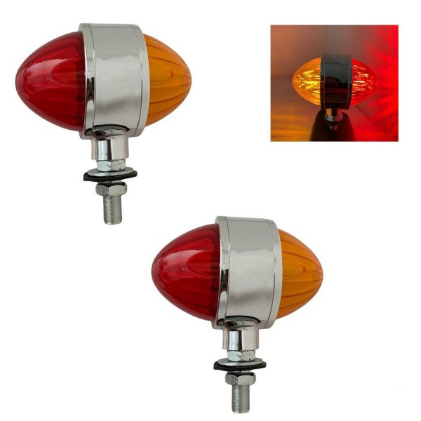 Direccional De 18 Leds Rojo-ambar, Alta Y Baja