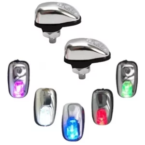 Chisguetero Cromado Con Luz Led de 7 Colores