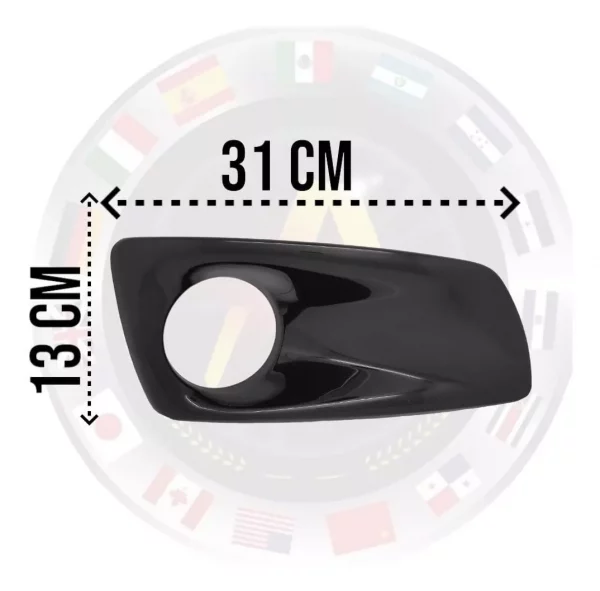 Bisel Negro Para Faro De Defensa Izquierdo Kenworth T660 - Image 3