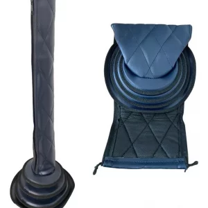 Funda Azul Marino Para Palanca De Camion Base Redonda Sin Estoperol