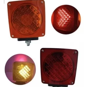 Plafón Led Cuadrado Cuartos Y Stop Derecho