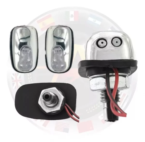 Chisguetero Cromado Con Luz Led Blanca - Image 2