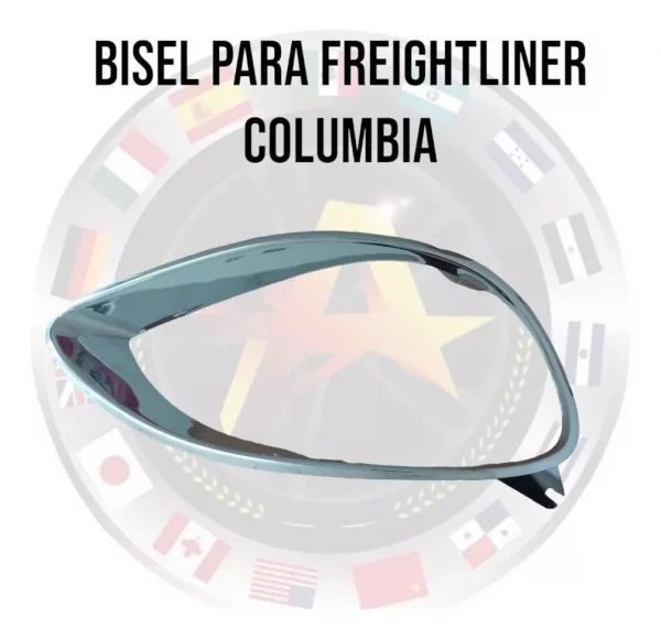 Bisel Cromado Izq Para Defensa De Freightliner Columbia - Image 2