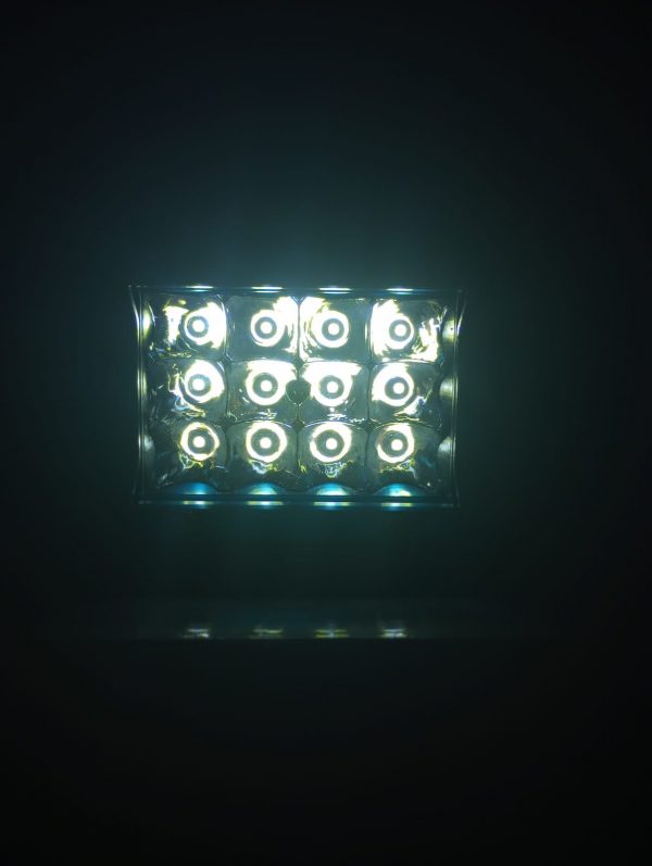 Faro Azul De Led Alta Intensidad 12-24v Luz Blc Fija/estrobo - Image 6