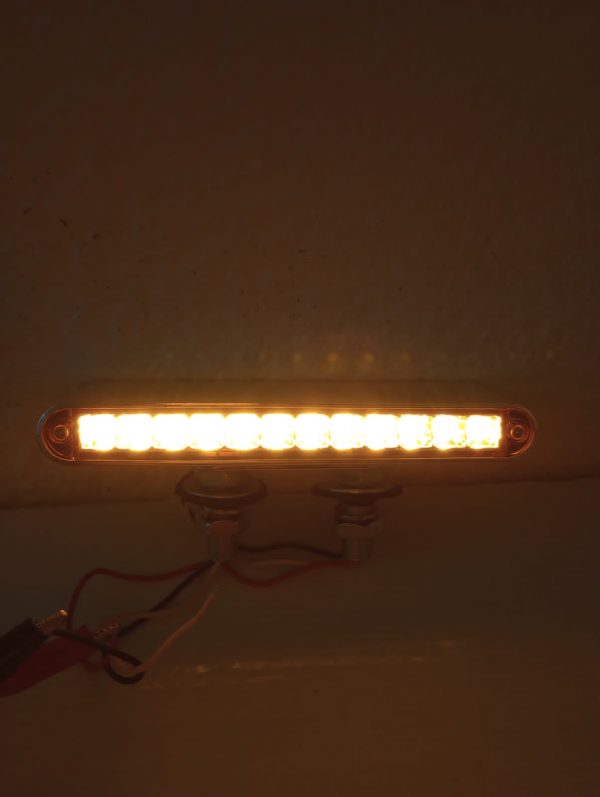 Plafón De Led Universal 10-30v 6.5" Bicolor Ámbar/Rojo - Image 5
