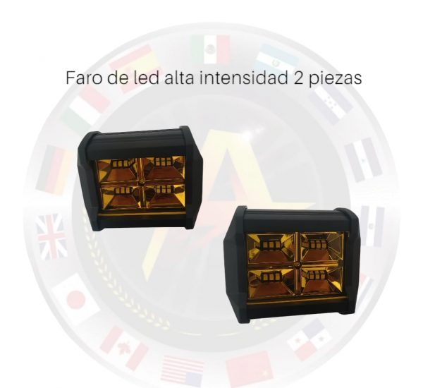 Faro De Led Alta Intensidad Estrobo Yellow - Image 2