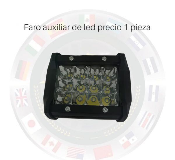Faro Auxiliar De Led Luz Fija Blanco - Image 2