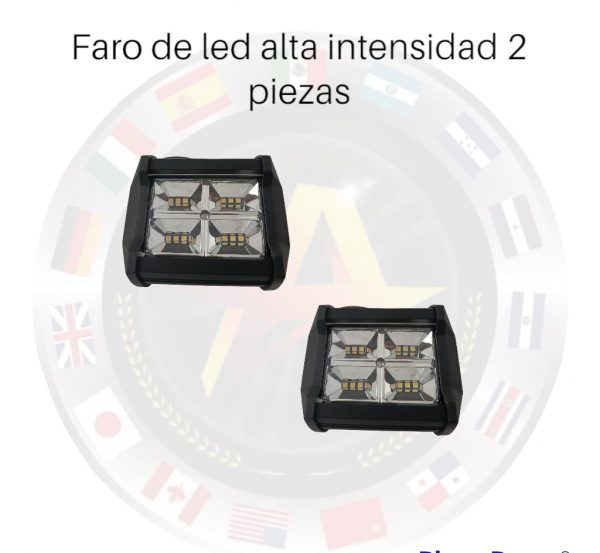 Faro De 12 Leds Dually 2 Funciones - Image 3
