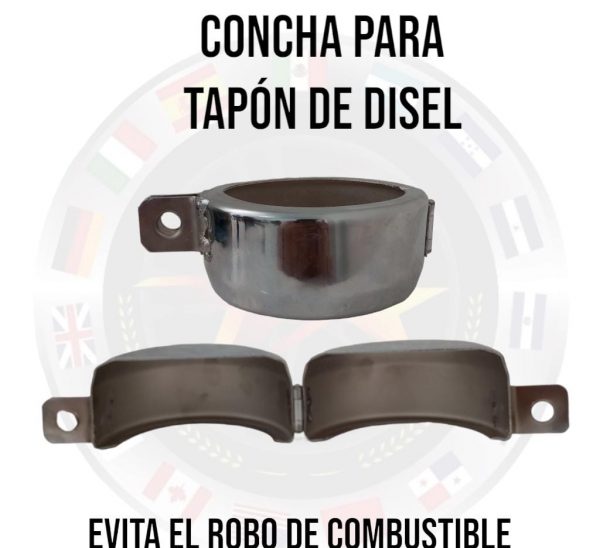 Concha Para Tapón De Disel Para Kw Color Silver - Image 2