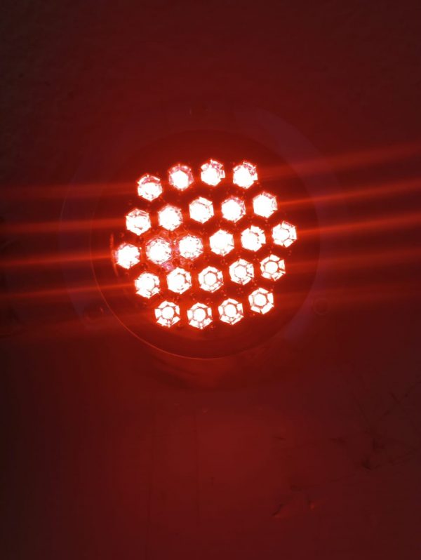 Plafón Redondo De 24 Leds 12v Rojo - Image 6