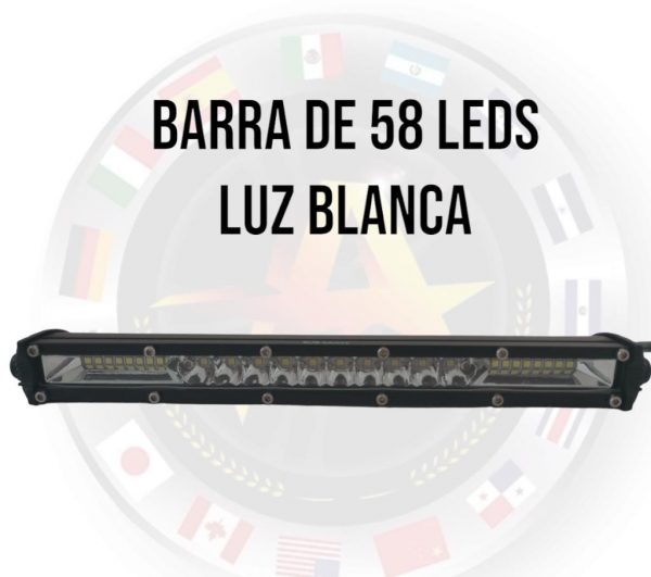 Barra De 58 Super Leds Blancos 9-30v 78w - Image 2