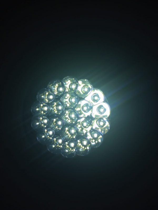 Faro Redondo De 21 Leds Blanco, Anillo De Colores - Image 7