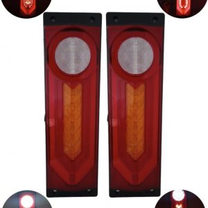 Plafon Para Pickup, Estaquitas Con Luz Led Y Glo