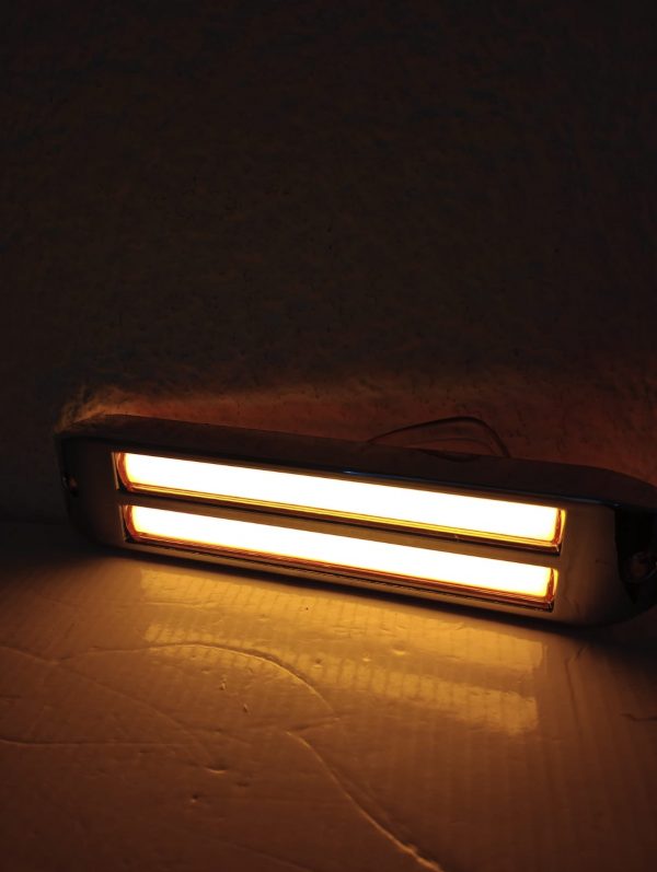 Plafón Ractangular Con Led Y Plasma 12v Color Ambar - Image 5