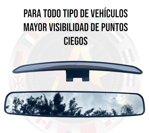 Espejo Retrovisor Panoramico 17pul - Image 3