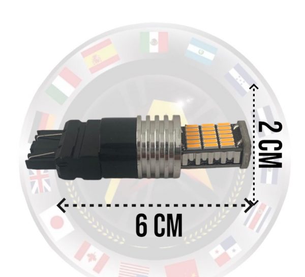 Foco 45 Leds Pellizco Color: Ambar - Image 4